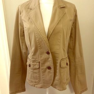 American Eagle tan XL blazer